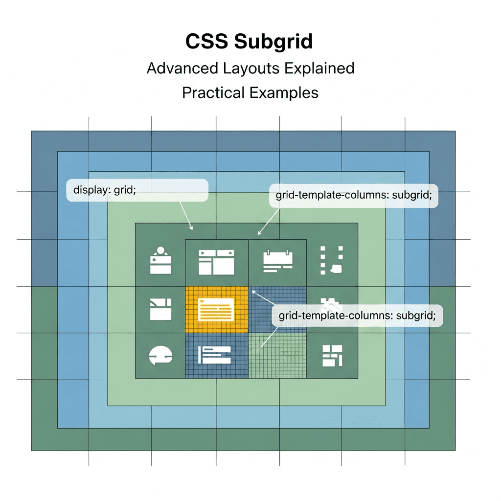 Mastering CSS Subgrid: Advanced Layouts Explained with Practical Examples
